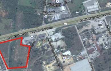 Imagem: O terreno possui 30.000m² de Área e está localizado em Jardim