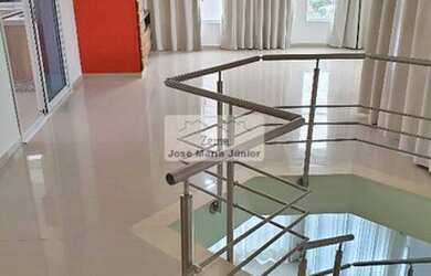 Imagem: O apartamento na cobertura possui 3 Dormitórios, 5 Banheiros