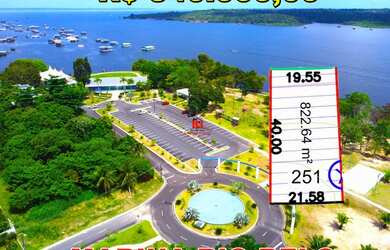 Imagem 2: Lote/Terreno para venda com 822 metros quadrados em Ponta Negra - Manaus - AM