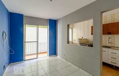 Imagem: O apartamento possui 1 Dormitório, 1 Banheiro, 1 Vaga na garagem