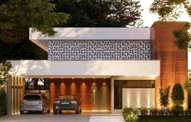 Imagem: A casa e possui Dormitórios, Suítes, Banheiros, 4 Vagas