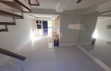 Imagem: O apartamento na cobertura possui 4 Dormitórios, 5 Banheiros