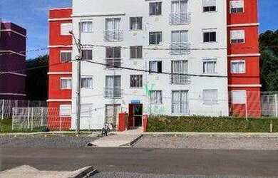 Imagem: O apartamento possui 2 Dormitórios, 1 Banheiro, 1 Vaga na garagem