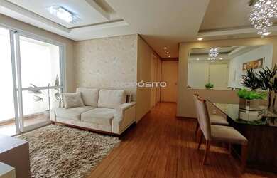 Imagem: O apartamento possui 3 Dormitórios, 2 Banheiros, 1 Vaga na