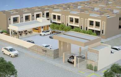 Imagem: A casa possui 3 Dormitórios, 3 Banheiros, 1 Vaga na garagem