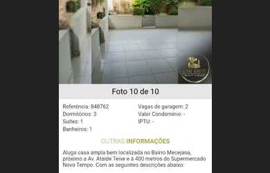 Imagem 6: Casa pra alugar no Mecejana