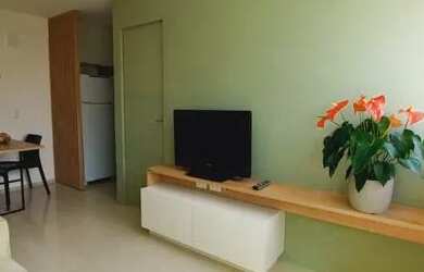 Imagem: O studio possui 1 Dormitório, 1 Banheiro, 1 Vaga na garagem