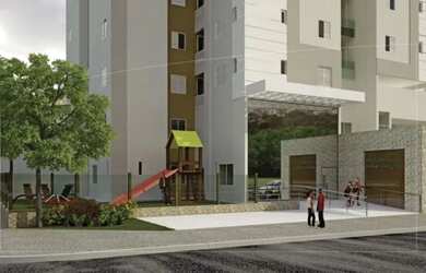 Imagem: O apartamento possui 2 Dormitórios, 1 Banheiro, 64m² de Área