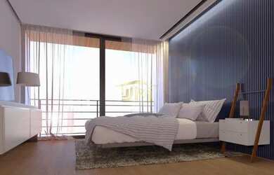 Imagem: O apartamento possui 2 Dormitórios, 3 Banheiros, 2 Vagas na