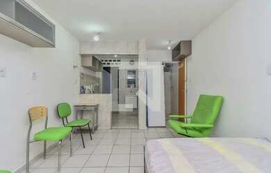 Imagem: O apartamento possui 1 Dormitório, 1 Banheiro, 30m² de Área