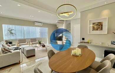 Imagem: O apartamento na cobertura possui 3 Dormitórios, 5 Banheiros