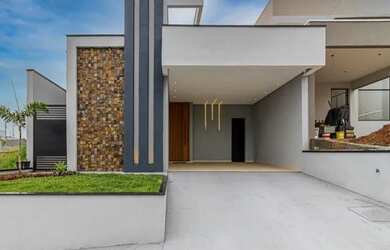 Imagem: A casa em condomínio possui 3 Dormitórios, 3 Banheiros, 4