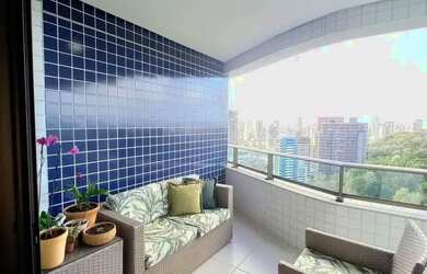 Imagem: O apartamento possui 3 Dormitórios, 5 Banheiros, 2 Vagas na