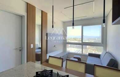 Imagem: O apartamento possui 1 Dormitório, 1 Banheiro, 1 Vaga na garagem