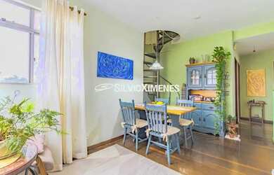 Imagem: O apartamento na cobertura possui 2 Dormitórios, 2 Banheiros