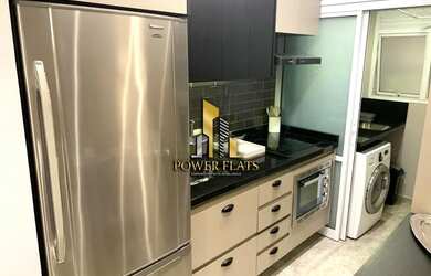 Imagem 5: Flat alto padrão no Mandarim Brooklin 1 dormitório mobiliado com vista...