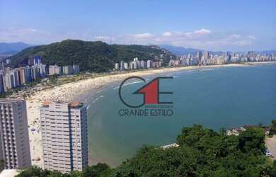 Imagem 10: VISTA TOTAL DA ORLA DE SANTOS E SÃO VICENTE - ILHA PORCHAT