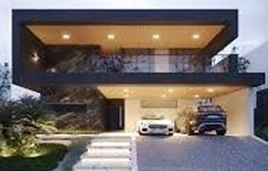 Imagem: A casa possui 5 Dormitórios, 5 Banheiros, 4 Vagas na garagem