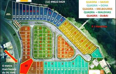 Imagem: O terreno possui 2441m² de Área e está localizado em Urbanova