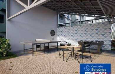 Imagem 9: Quintas das Baraunas. Imóvel novo, 49m² de Área, 1 Vaga na garageme2...