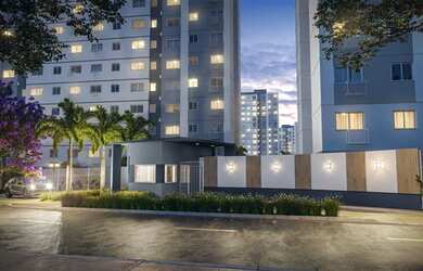 Imagem: O apartamento possui 2 Dormitórios, 2 Banheiros, 1 Vaga na