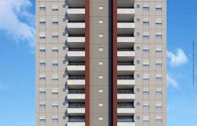 Imagem: O apartamento possui 2 Dormitórios, 1 Banheiro, 1 Vaga na garagem