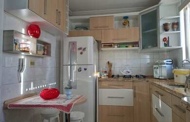 Imagem: O apartamento possui 3 Dormitórios, 2 Banheiros, 2 Vagas na