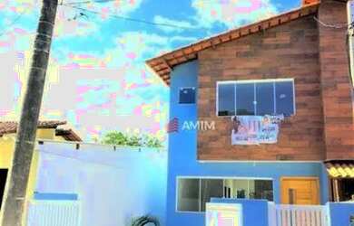 Imagem: A casa possui 3 Dormitórios, 2 Banheiros, 2 Vagas na garagem