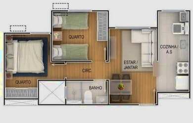 Imagem 4: Condomínio residencial Salvador Garden 2/4 valor 240.000,00