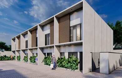 Imagem: A casa em condomínio possui 3 Dormitórios, 2 Banheiros, 2