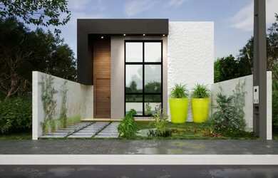 Imagem: A casa possui 3 Dormitórios, 3 Banheiros, 2 Vagas na garagem