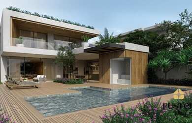 Imagem 2: Belíssima Casa Contemporânea à Venda em Condomínio de Luxo na Barra...