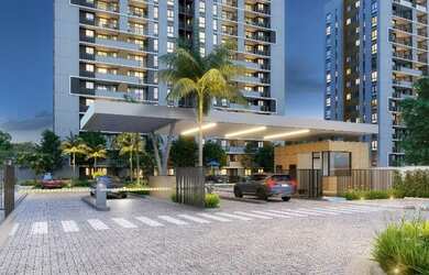 Imagem: O apartamento possui 2 Dormitórios, 2 Banheiros, 1 Vaga na