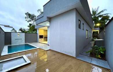 Imagem: A casa em condomínio possui 3 Dormitórios, 5 Banheiros, 4