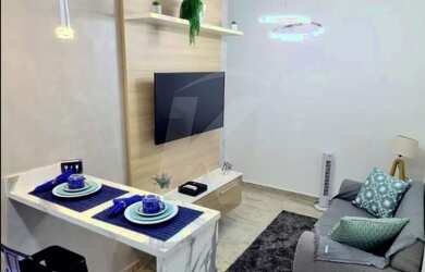 Imagem: O apartamento possui 1 Dormitório, 1 Banheiro, 30m² de Área