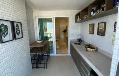 Imagem: O apartamento possui 3 Dormitórios, 3 Banheiros, 3 Vagas na