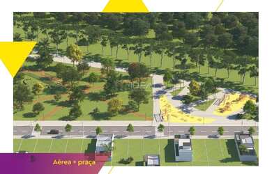 Imagem: O terreno possui 140m² de Área e está localizado em Parque