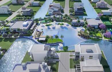 Imagem: O terreno possui 150m² de Área, Imóvel novo e está localizado