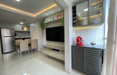 Imagem: O apartamento possui 2 Dormitórios, 2 Banheiros, 1 Vaga na