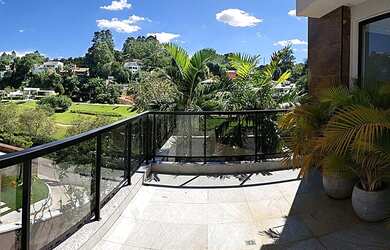 Imagem 3: Casa para aluguel e venda possui 430 m2 - FRENTE PARA O LAGO - linda vista