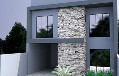 Imagem: A casa em condomínio possui 3 Dormitórios, 3 Banheiros, 2