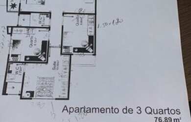 Imagem: O apartamento possui 3 Dormitórios, 2 Banheiros, 2 Vagas na