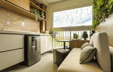 Imagem: O apartamento possui 3 Dormitórios, 2 Banheiros, 2 Vagas na