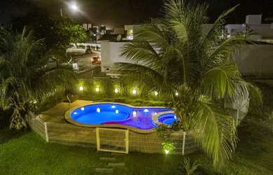 Imagem: A casa em condomínio possui 3 Dormitórios, 5 Banheiros, 4