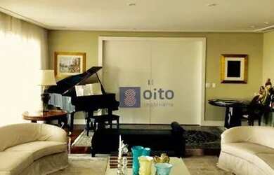 Imagem: O apartamento possui 5 Dormitórios, 5 Banheiros, 5 Vagas na