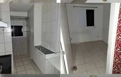 Imagem: O apartamento possui 2 Dormitórios, 1 Banheiro, 1 Vaga na garagem