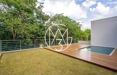 Imagem: A casa em condomínio possui 3 Dormitórios, 5 Banheiros, 4