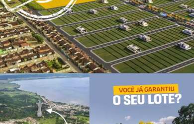Imagem: O terreno possui 160m² de Área e está localizado em Pilar