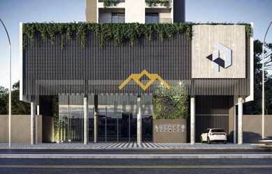 Imagem: O studio possui 1 Dormitório, 1 Banheiro, 23m² de Área e