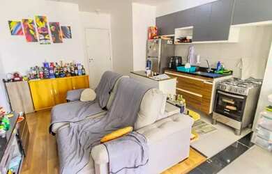 Imagem 6: Apto 50m² - Piscine Brás sem vaga Torre Atlântico - vista p/ piscina